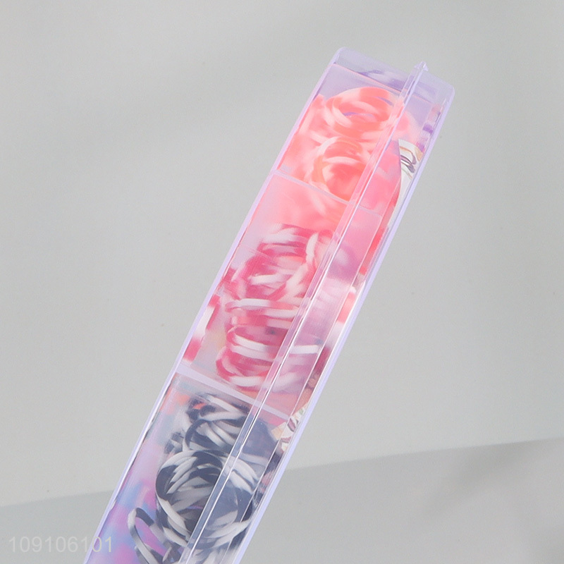 New arrival colourful rubber bands diy bracelet making toys