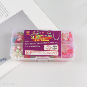 Top quality colorful beads diy beads jewelry making toys for kids