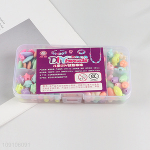 Factory price creative children diy beads jewelry making toys for sale