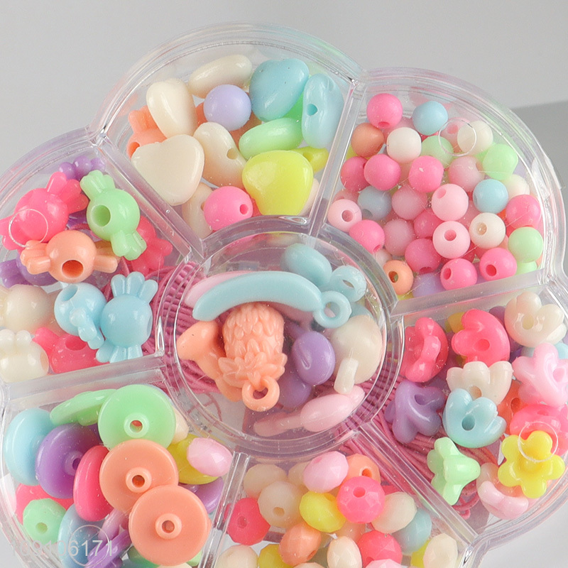 Wholesale kids diy beads jewelry making toys educational toys