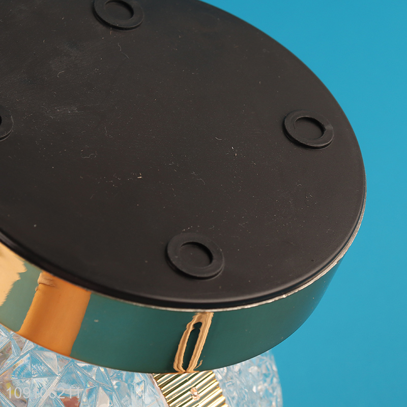 Wholesale Modern Crystal Table Lamp Gold Bedside Lamp Led Night Light