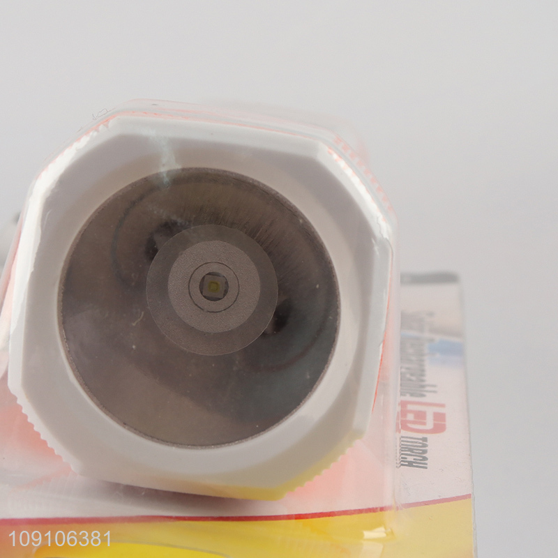 Good Quality Solar Rechargeable Led Torch Light Outdoor Led Flashlight