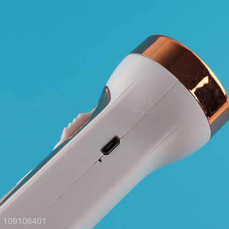 Factory Supply USB Rechargeable Led Torch Light Outdoor Flashlight