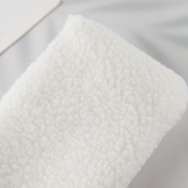 Factory Price Car Wash Mitt Scratch Free Faux Sherpa Car Wash Mitt