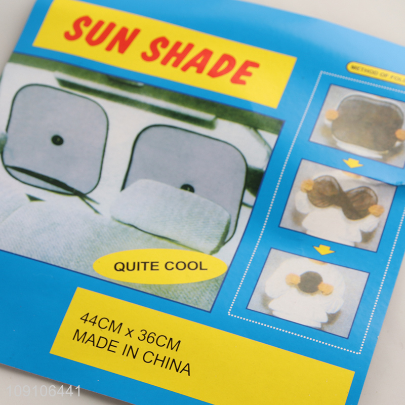 Online Wholesale 2 Pieces Mesh Car Sun Shades Universal Car Window Shades