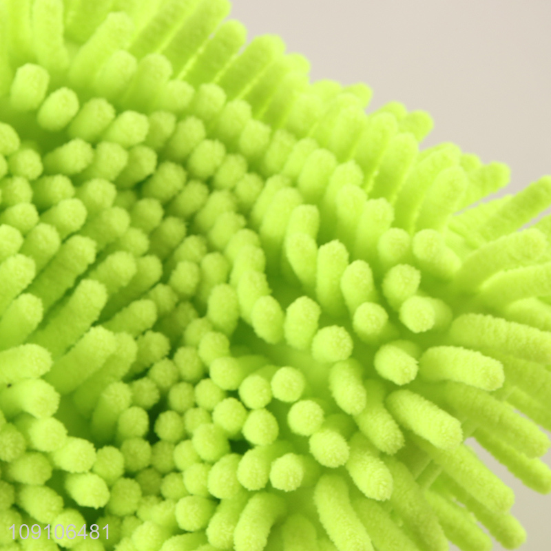 Good Quality Lint Free Double Sided Chenille Microfiber Car Wash Mitt