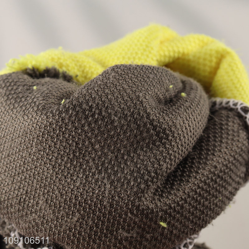 New Product Bi-Color Coral Fleece Car Washing Mitt Car Cleaning Glove