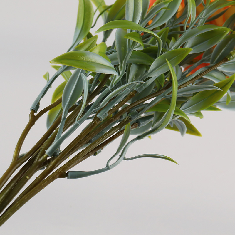 Factory Supply Artificial Flower Bouquet Realistic Faux Flower Bouquet