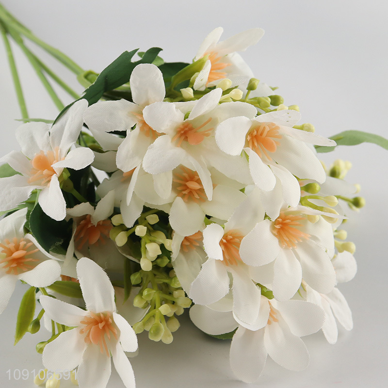 Hot Selling Artificial Flower Bouquet Fake Flower for Patio Decor