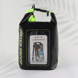 Factory Price 5L Waterproof Dry Bag  Kayaking Rafting Dry Bag with Phone Pouch