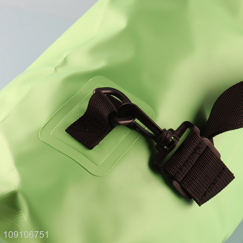 Hot Selling 15 20L Durable Waterproof Dry Bag 500D PVC Mesh Dry Bag Bakcpack