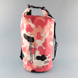 New Arrival 20L Waterproof Dry Bag Backpack for Kayaking Rafting Swimming