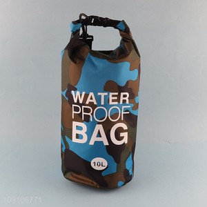 Good Quality 10L Waterproof Dry Bag Lightweight PVC Dry Bag for Kayaking