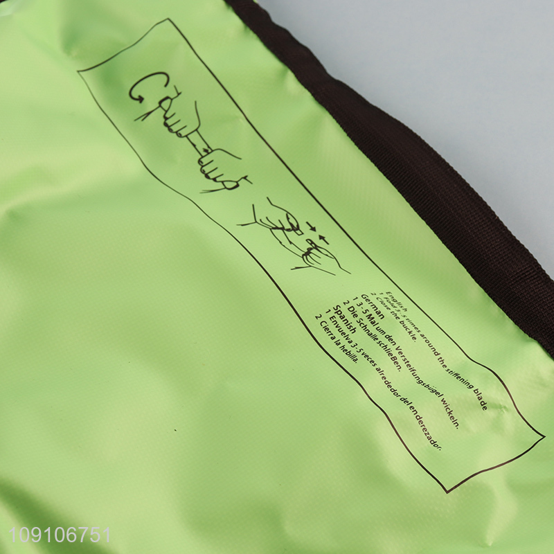 Hot Selling 15 20L Durable Waterproof Dry Bag 500D PVC Mesh Dry Bag Bakcpack