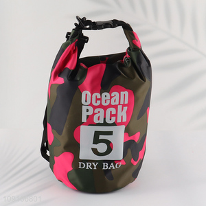 China Imports 5L PVC Waterproof Dry Bag for Kayaking Rafting Boating Hiking