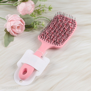 Top selling anti-static wide teeth hair comb hair brush