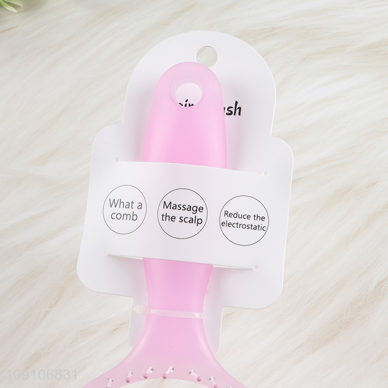 New arrival hair salon tool wide teeth hair comb hair brush