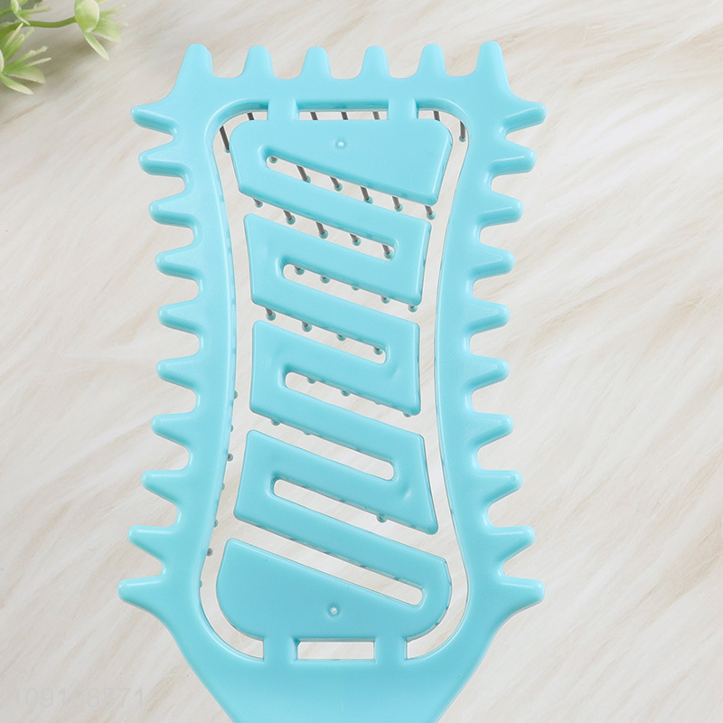 Best selling anti-static wide teeth massage hair comb hair brush
