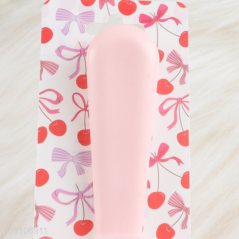 Top products pink professional wide teeth massage hair comb hair brush