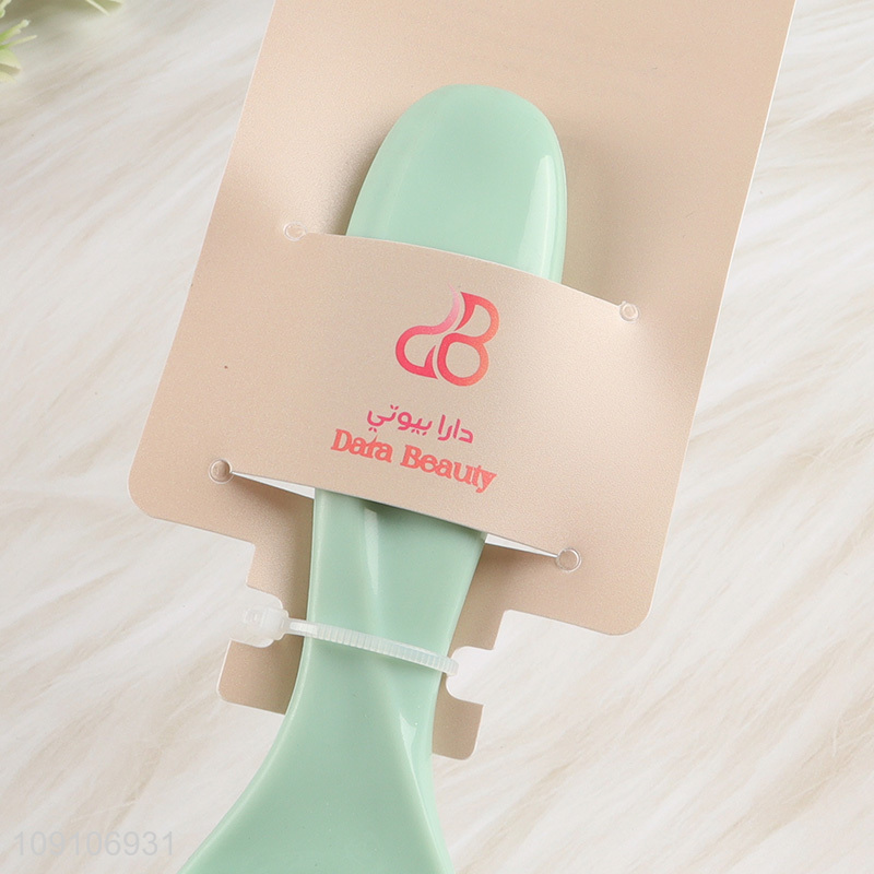 Hot products green professional anti-static hair comb hair brush for sale