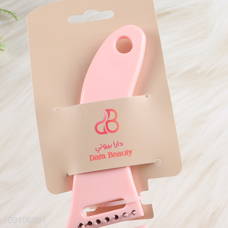 Latest products wide teeth massage hair comb hair brush for sale