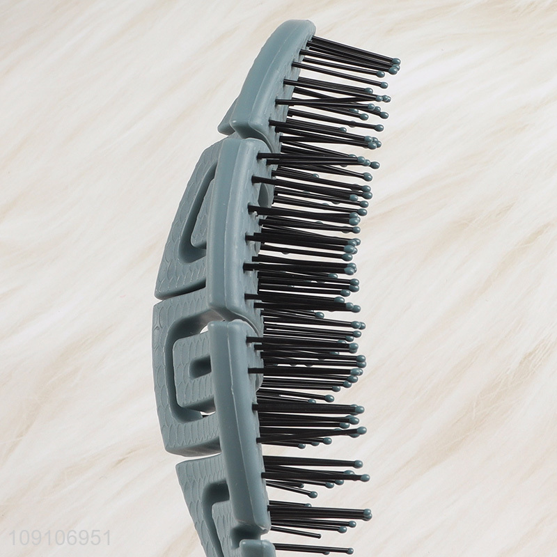 China supplier wide teeth anti-static hair comb hair brush for sale
