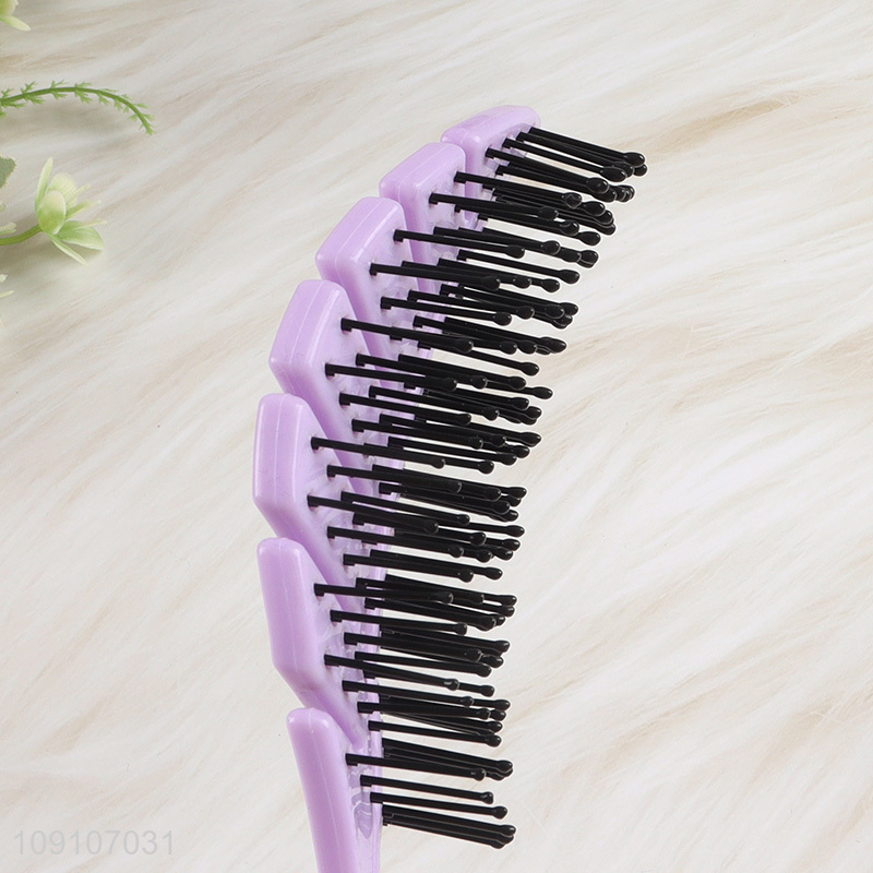 New product leaves shape anti-static hair comb hair brush