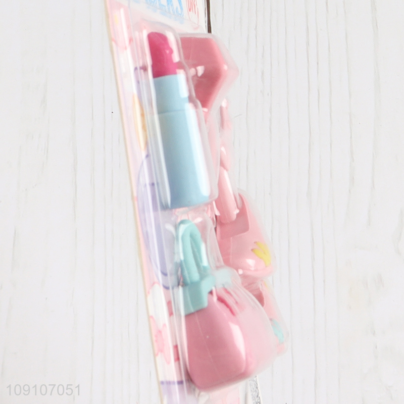 Best selling students school stationery eraser set wholesale