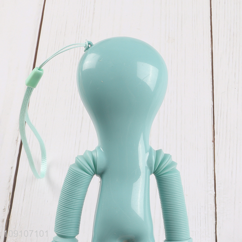 China products children stress relief toys telescopic pop tube robot