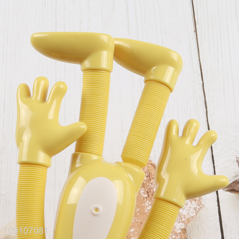 Factory price telescopic pop tube robot kids decompression spring fidget toy