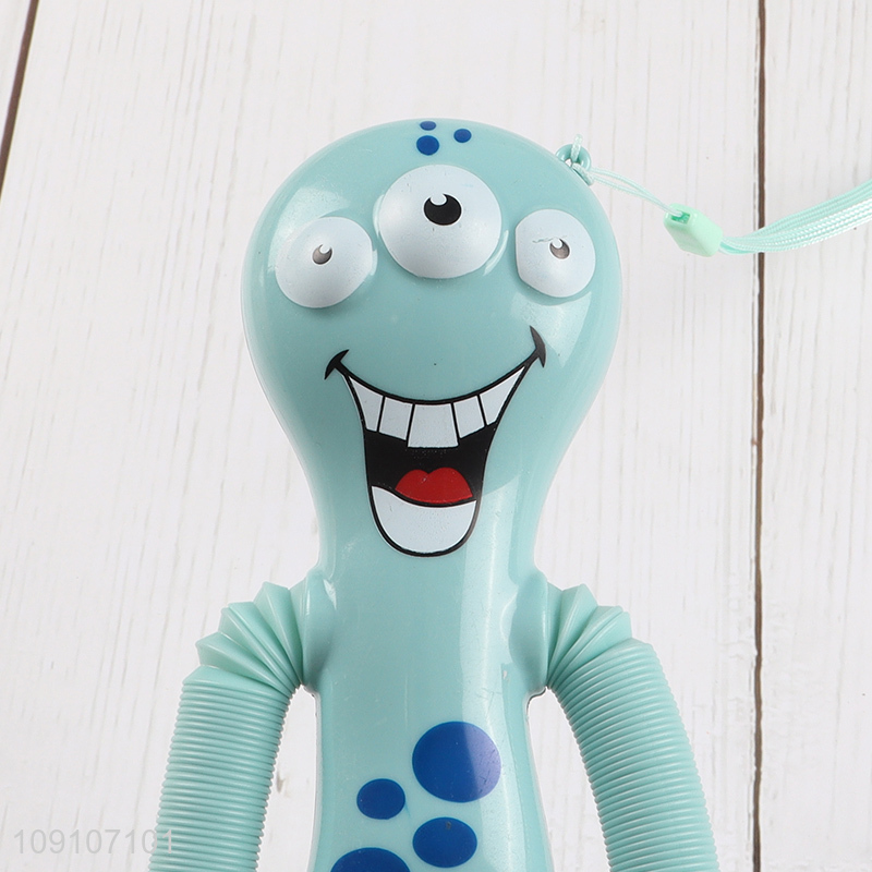 China products children stress relief toys telescopic pop tube robot