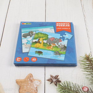 Good quality children educational toys magnetic puzzle toys for sale