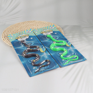 Popular products multicolor snake shape water growing toys for children