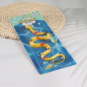 Good quality snake shape children water growing toys for sale