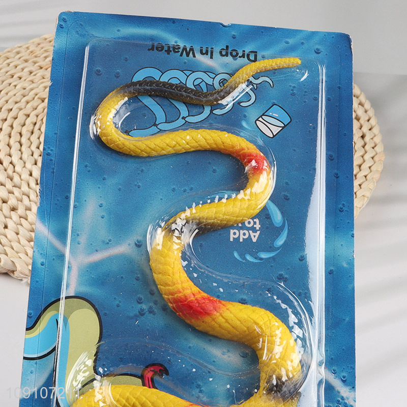 Good quality snake shape children water growing toys for sale