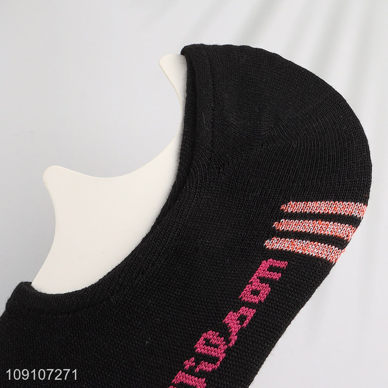 Popular products ladies black polyester breathable summer socks