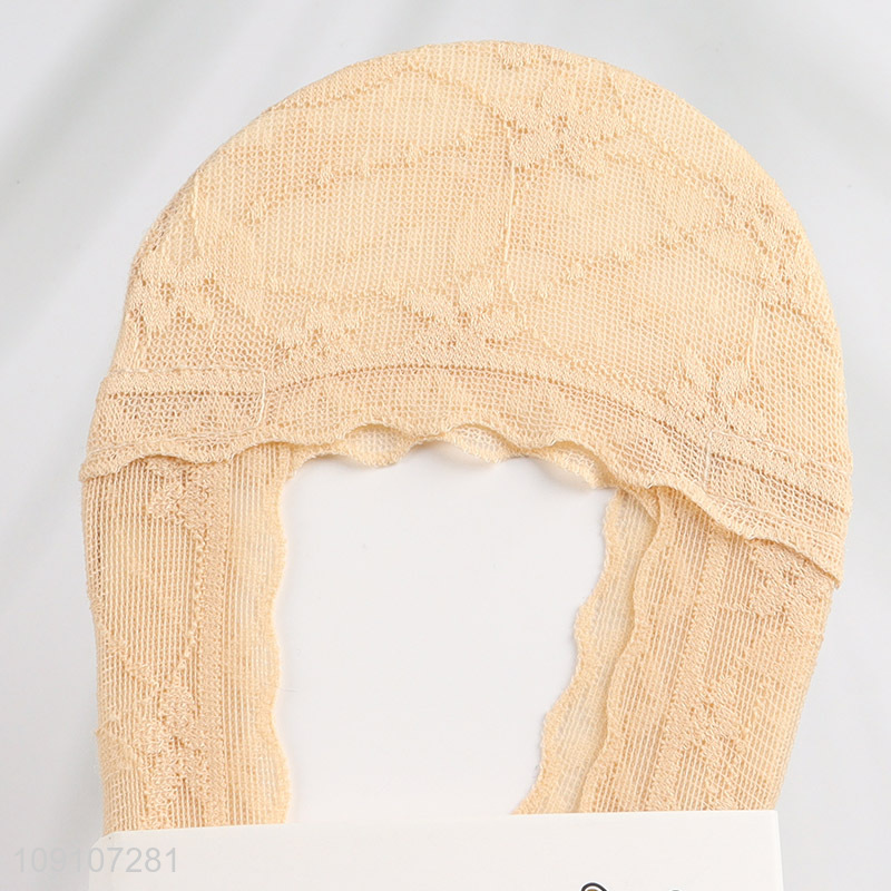 Hot selling summer breathable ladies non-slip boat socks wholesale