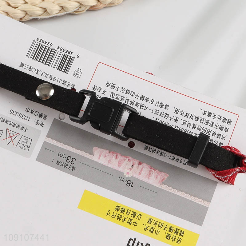 Hot selling fashionable dog cat adjustable pet saliva towel wholesale