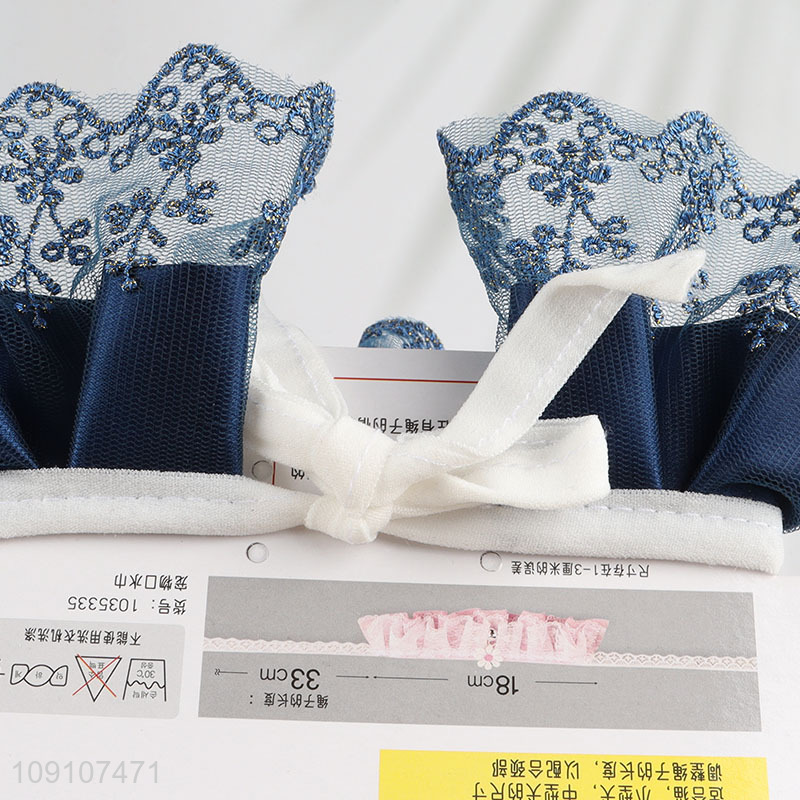 New arrival pet supplies lace pet saliva towel for sale