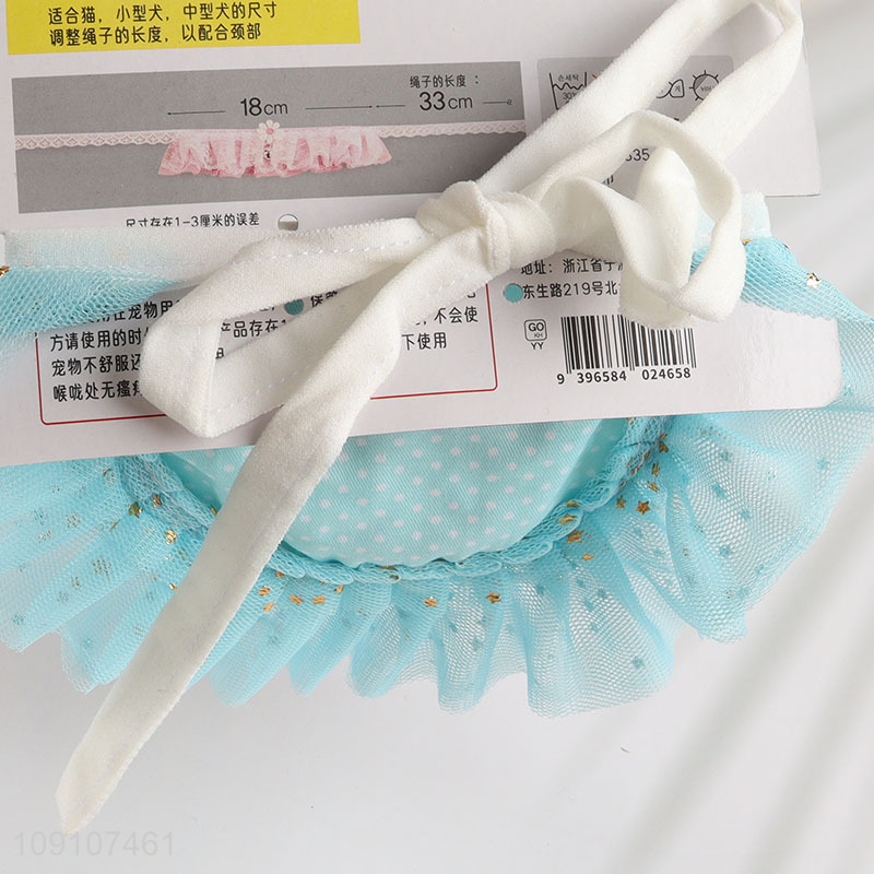 Top quality cute dog cat fashionable pet saliva towel for sale