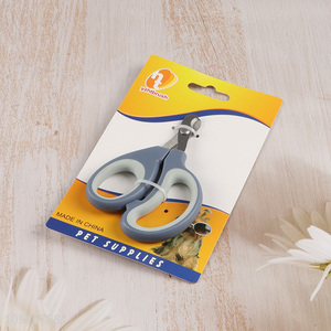 China wholesale professional pet grooming tool pet nail clipper