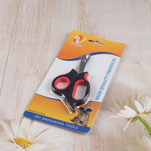 China supplier professional durable pet grooming tool pet nail clipper