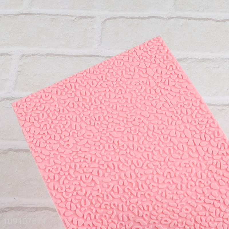 Top selling pink silicone cake decorating fondant mold wholesale