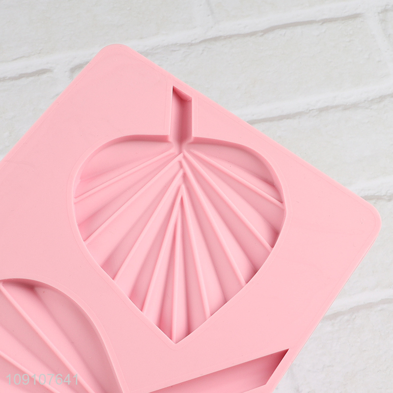 China factory leaves shape silicone fondant mold for cake decorating tool