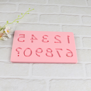 Popular products digital shape silicone cake decorating fondant mold