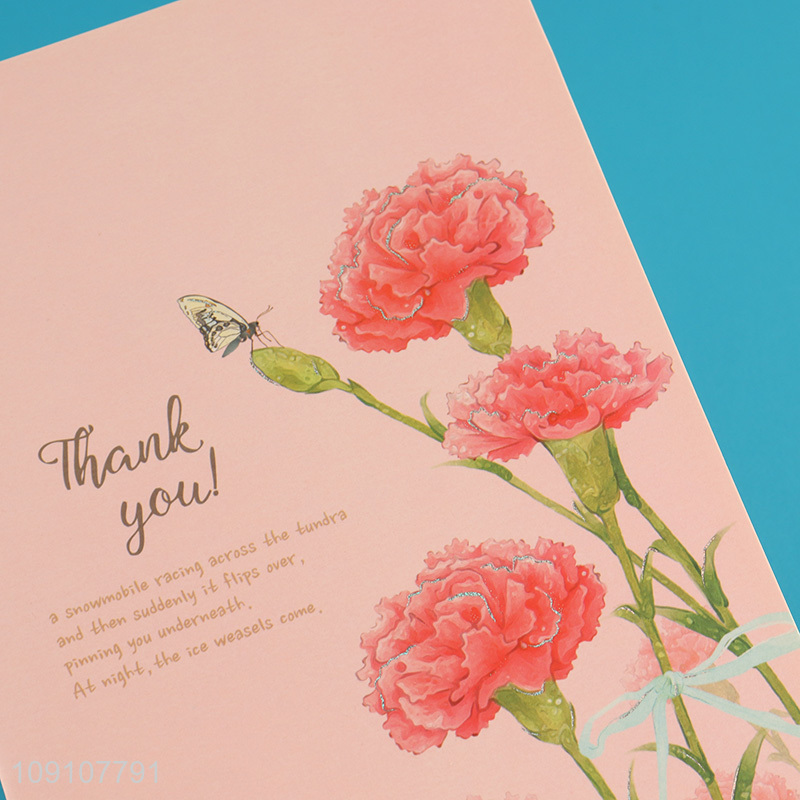 Online Wholesale 3D Greeting Card Flower Pop Up Card for Mom Wife