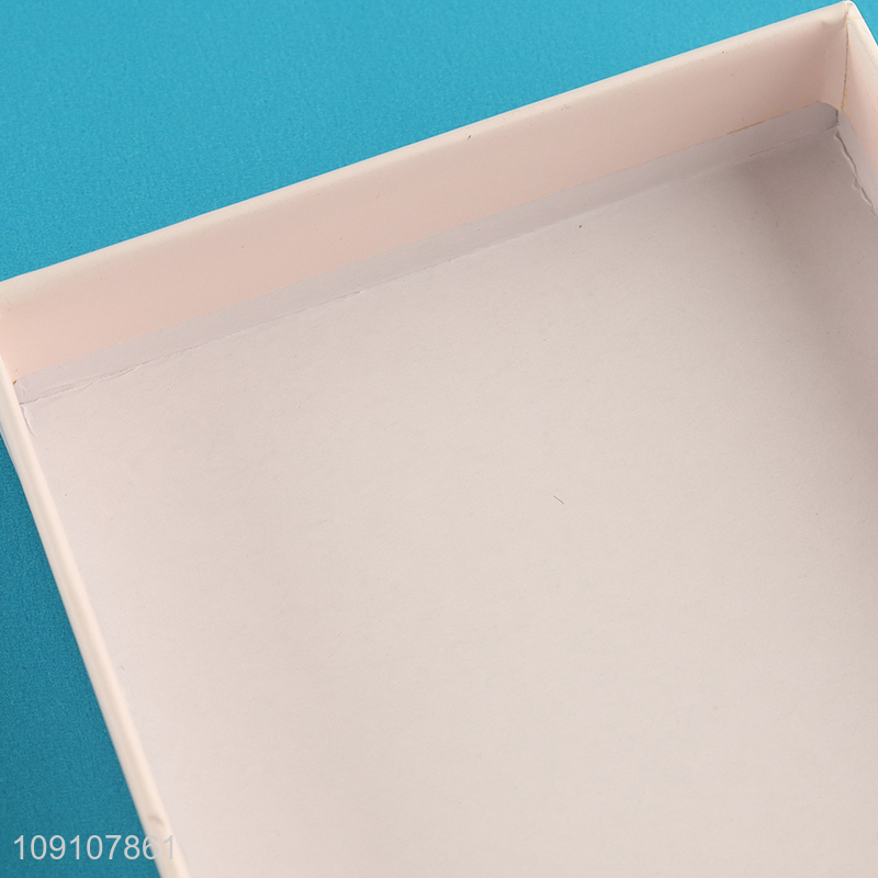 New Product Square Paper Gift Boxes Custom Jewelry Gift Boxes