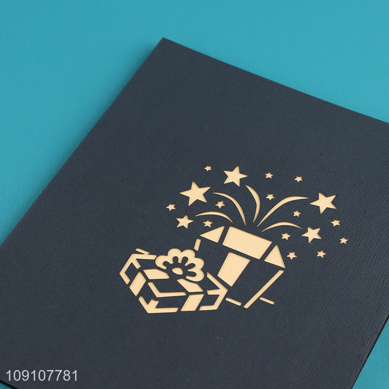 New Product 3D Greeting Card Gift Box Pop Up Card Birthday Card