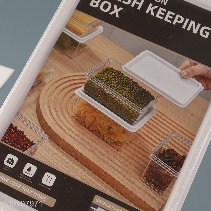 China Imports Refrigerator Food Storage Container Plastic Fresh-Keeping Box