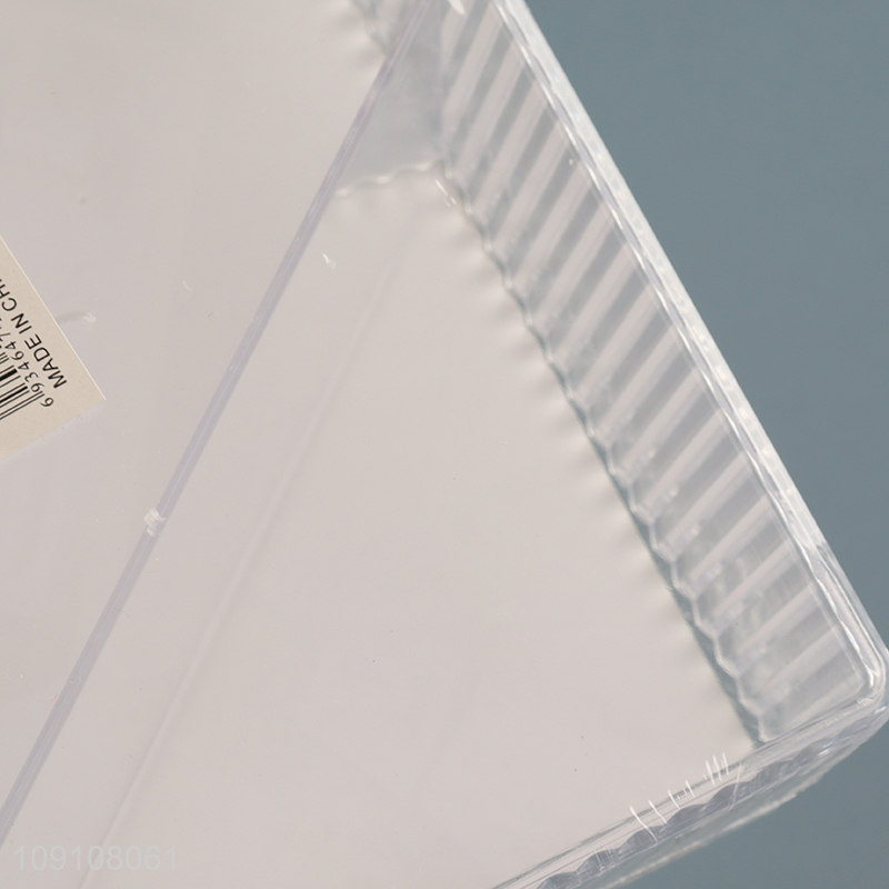 Factory Price Clear Plastic Drawer Organizer Tray Plastic Storage Bin